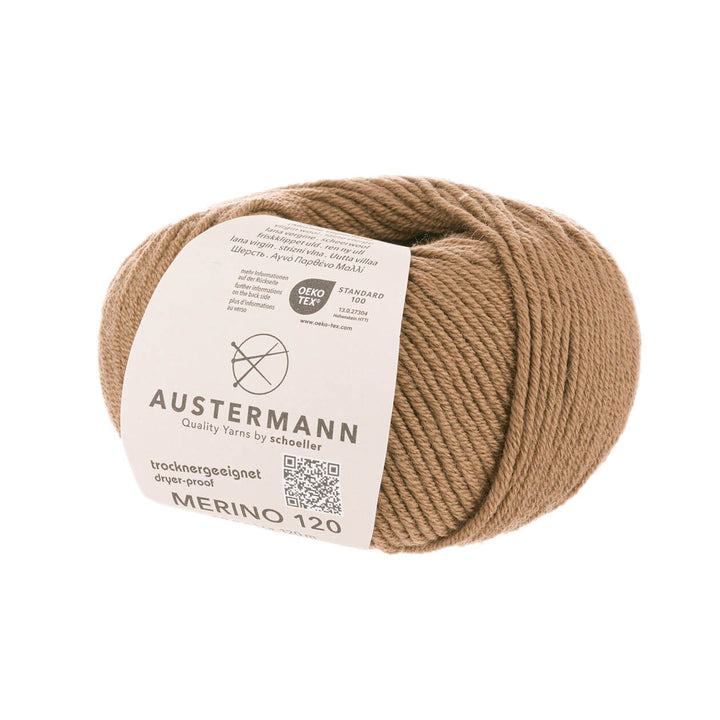 Austermann Merino 120, Farbe 169 Camel – Merino und Schurwolle bei Lieblingsgarn
