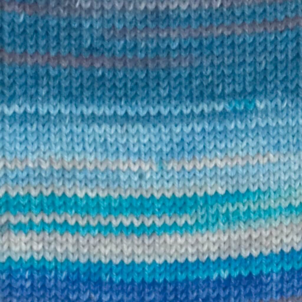 Austermann Step 6 Irish Rainbow Colours 150g, Farbe 682 Loch Ness – Polyamid und Schurwolle bei Lieblingsgarn