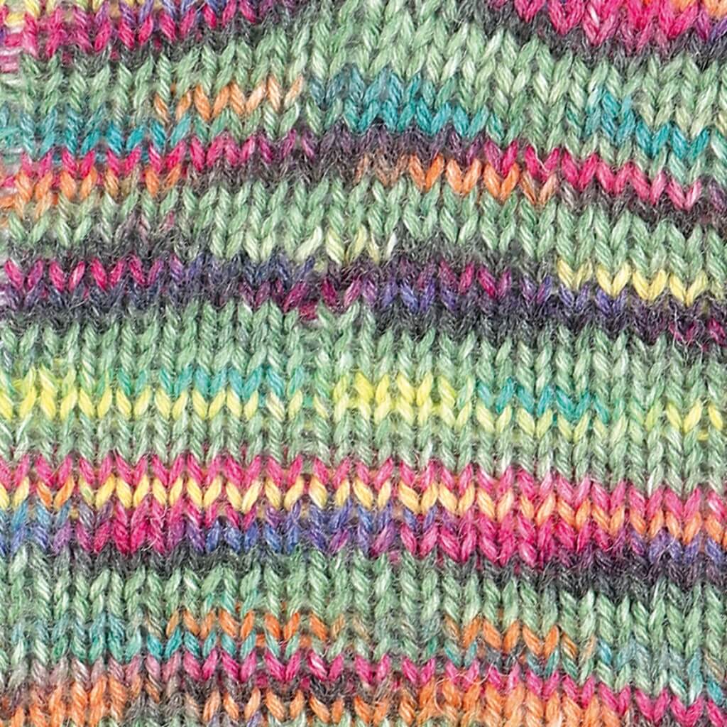 Austermann Step 6 Irish Rainbow Colours 150g, Farbe 742 Grün Bunt – Polyamid und Schurwolle bei Lieblingsgarn
