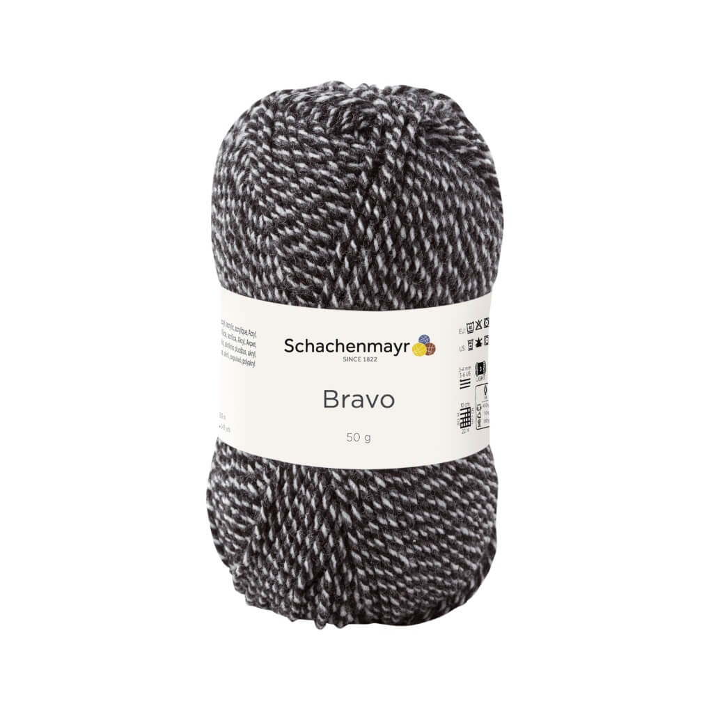 Schachenmayr 8181 - Graphit Mouliné Schachenmayr Bravo Originals Lieblingsgarn