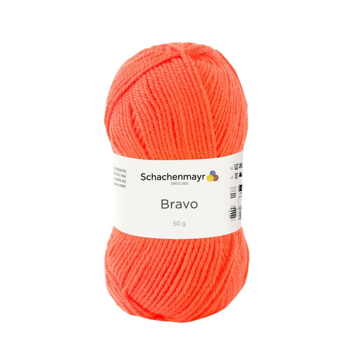 Schachenmayr 8279 - Neon Orange Schachenmayr Bravo Originals Lieblingsgarn