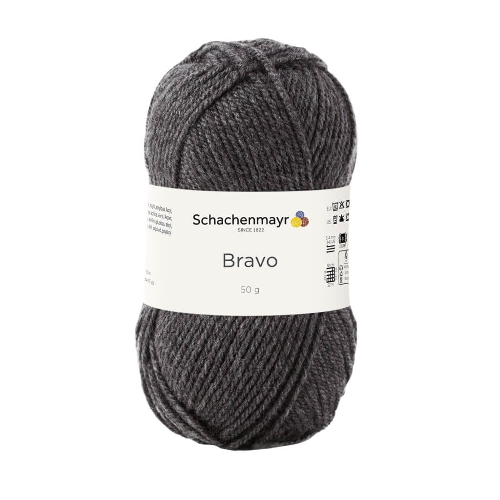Schachenmayr Mittelgrau Meliert Schachenmayr Bravo Originals Lieblingsgarn
