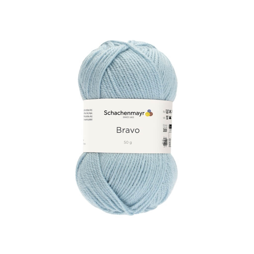 Schachenmayr 8384 - Eisblau Schachenmayr Bravo Originals Lieblingsgarn