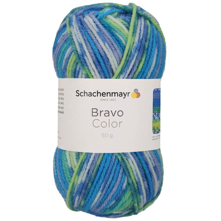 Schachenmayr Bravo Originals Color 2080 - Aqua Jacquard bei bei bei bei bei bei bei bei bei bei bei bei bei bei Lieblingsgarn