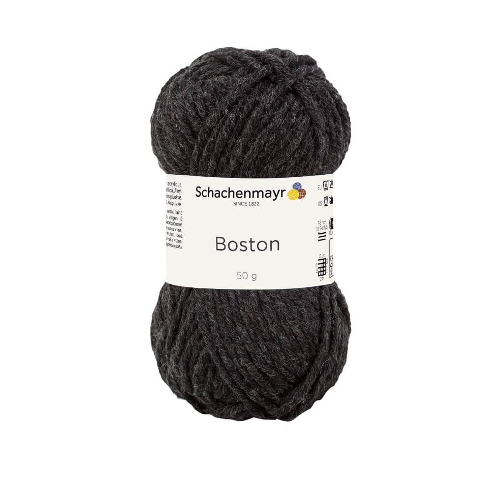 Schachenmayr 98 - Anthrazit Meliert Schachenmayr Boston Lieblingsgarn