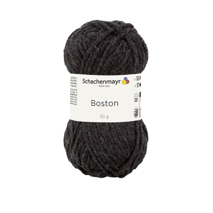 Schachenmayr 98 - Anthrazit Meliert Schachenmayr Boston Lieblingsgarn
