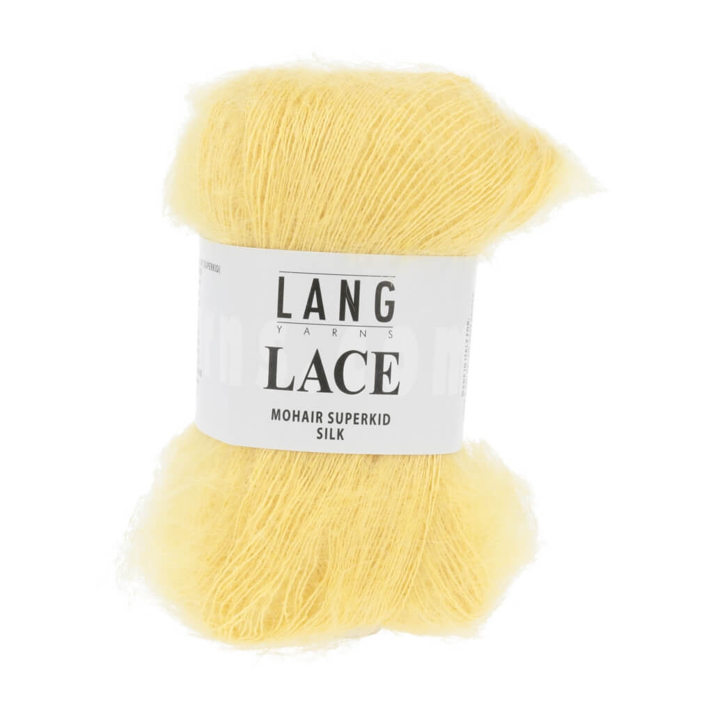 Lang Yarns 992.0013 - Gelb Lang Yarns Lace - 25g Mohair Wolle Lieblingsgarn