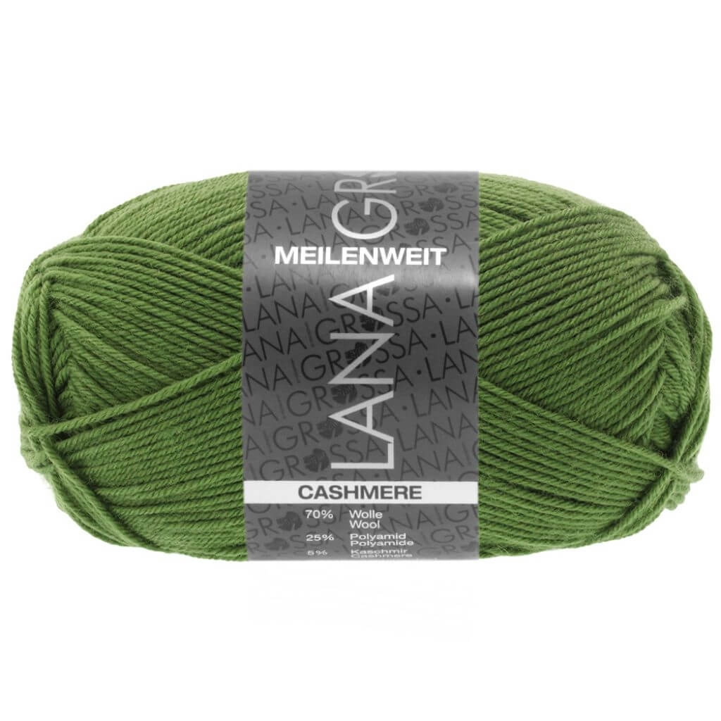 Lana Grossa 53 - Tulpengrün Lana Grossa Meilenweit 50 Cashmere Lieblingsgarn