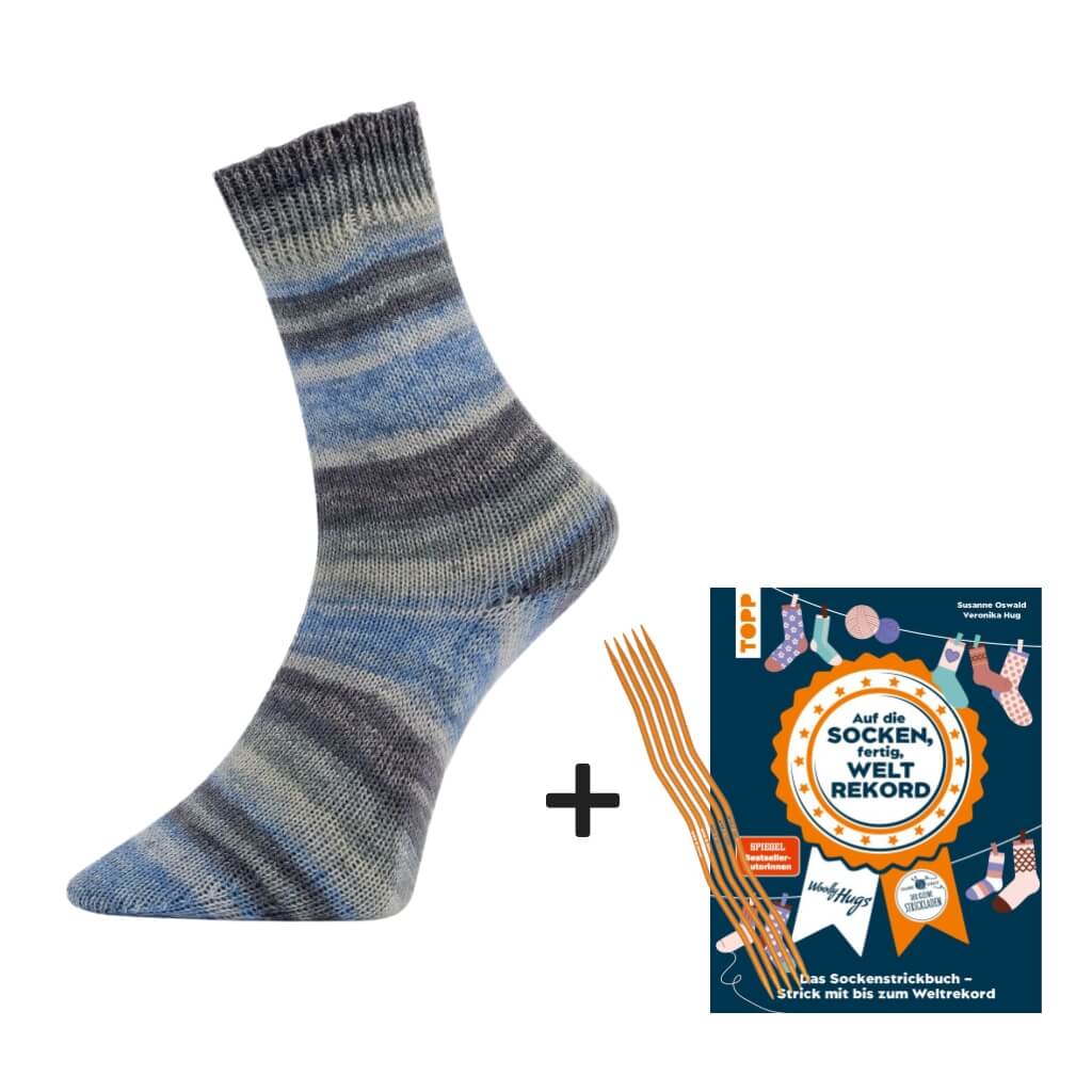 Topp 6 Sockenweltrekord Strickset - Limited Edition Lieblingsgarn