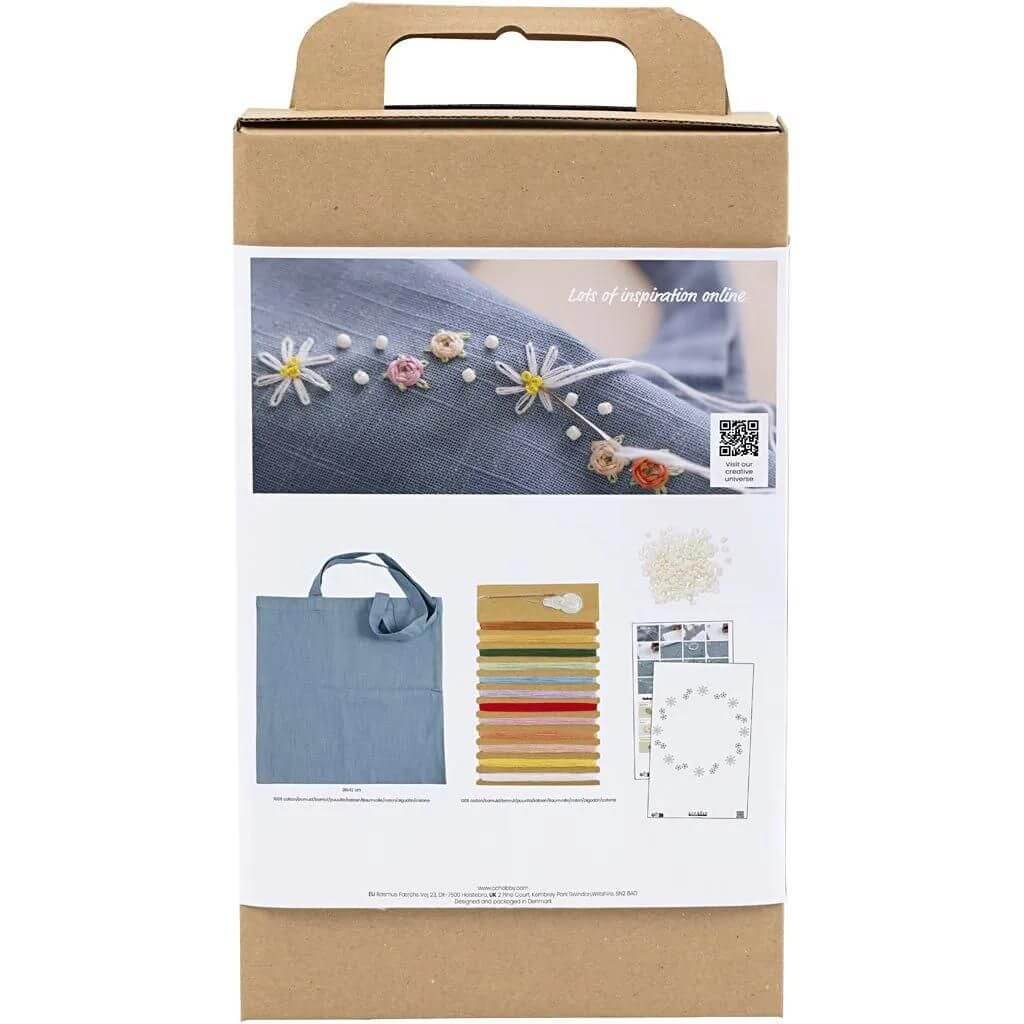 Creativ Company Stickset Einkaufstasche Taubenblau bei bei bei bei bei bei bei bei bei bei bei bei bei Lieblingsgarn