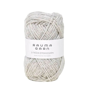 Rauma 3-Tr. Strikkegarn 50g