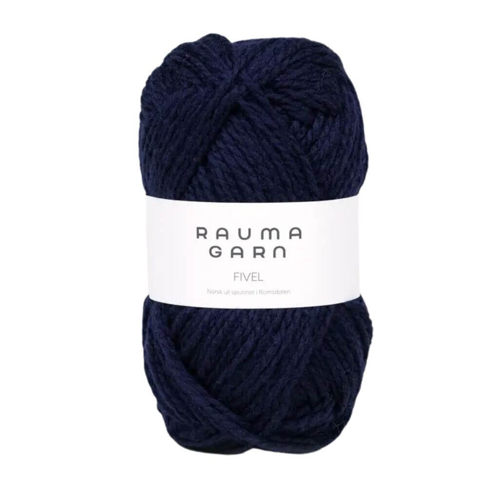Rauma Fivel, Farbe 09 Marineblå – Lama bei Lieblingsgarn