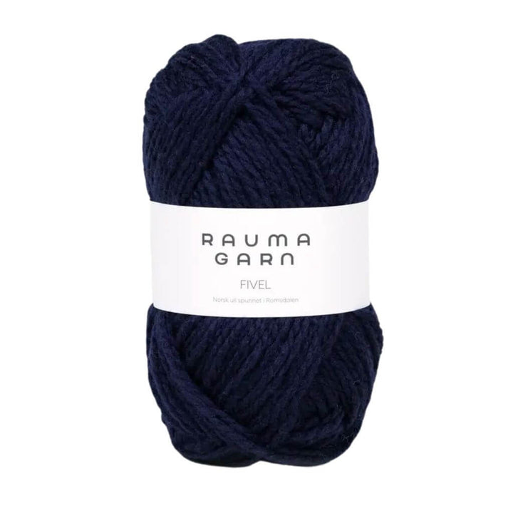 Rauma Fivel, Farbe 09 Marineblå – Lama bei Lieblingsgarn