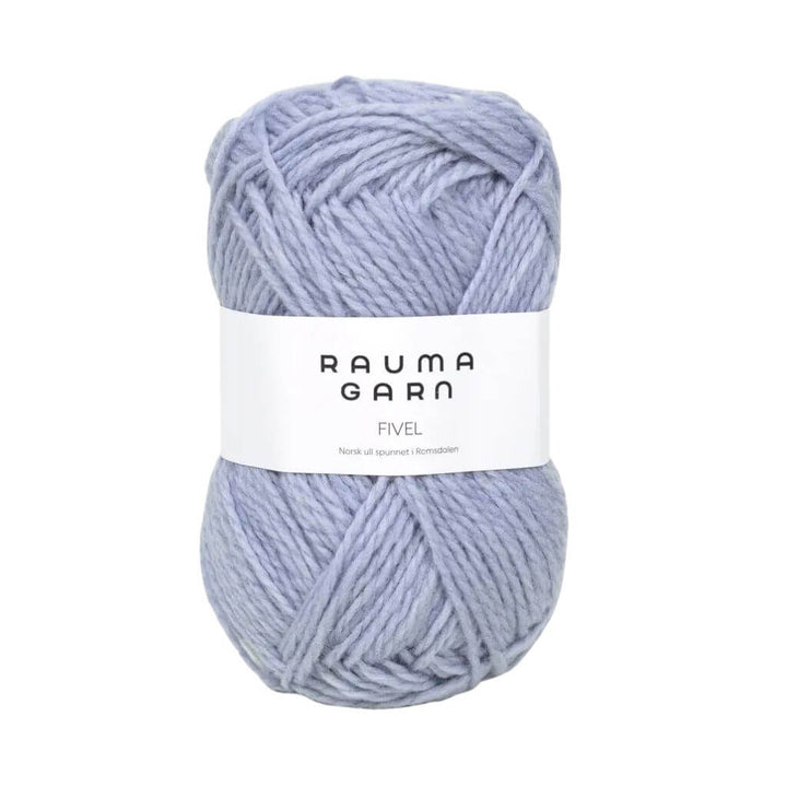 Rauma Fivel, Farbe 18 Blå Puddel – Lama bei Lieblingsgarn