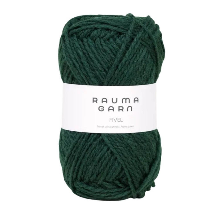 Rauma Fivel, Farbe 24 Mørk Grønn – Lama bei Lieblingsgarn