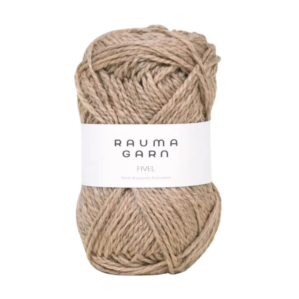 Rauma Fivel, Farbe 302 Sand Melert – Lama bei Lieblingsgarn