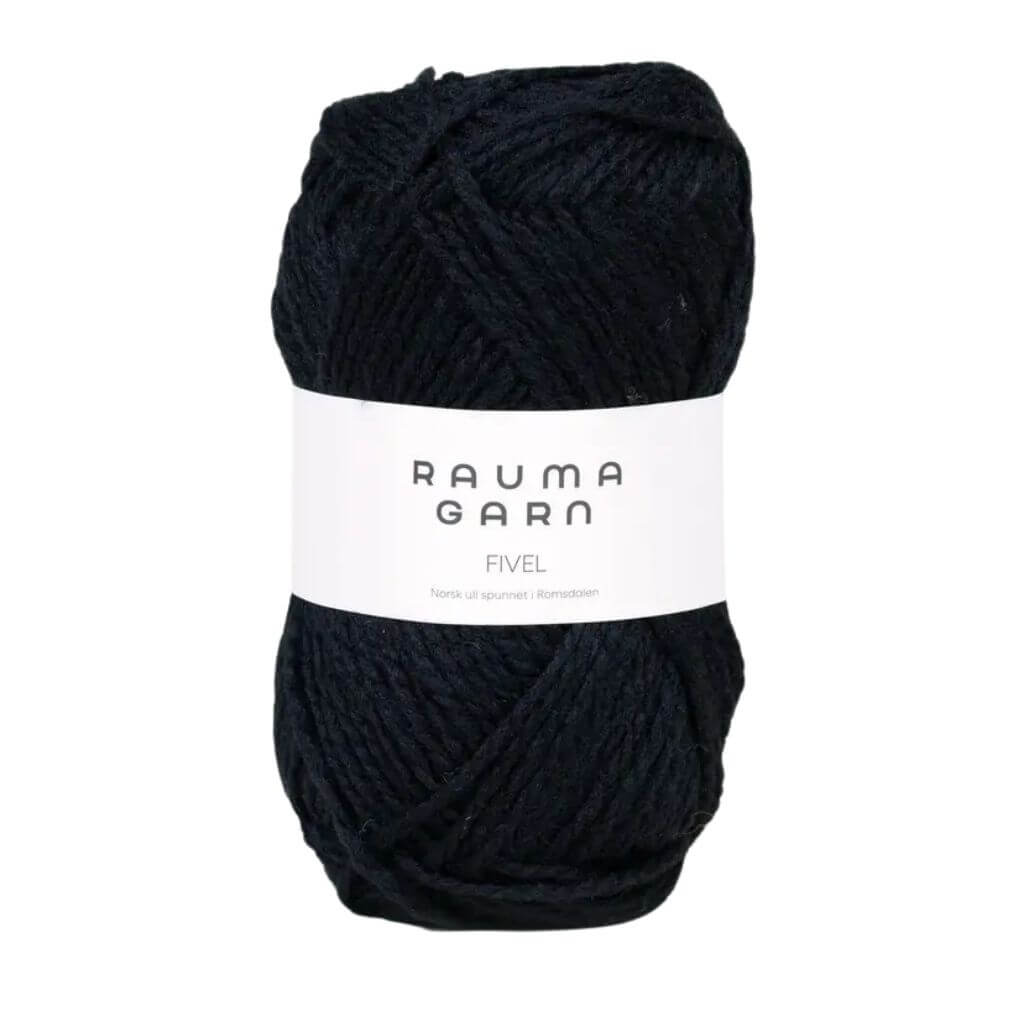 Rauma Fivel, Farbe 36 Svart – Lama bei Lieblingsgarn