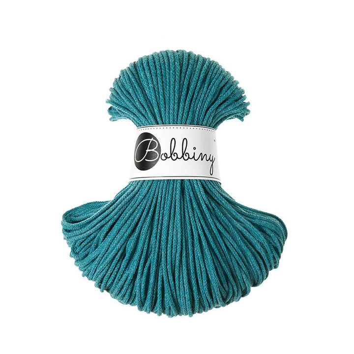Bobbiny Makramee Teal Bobbiny Kordel Junior 3mm x 100 m Lieblingsgarn