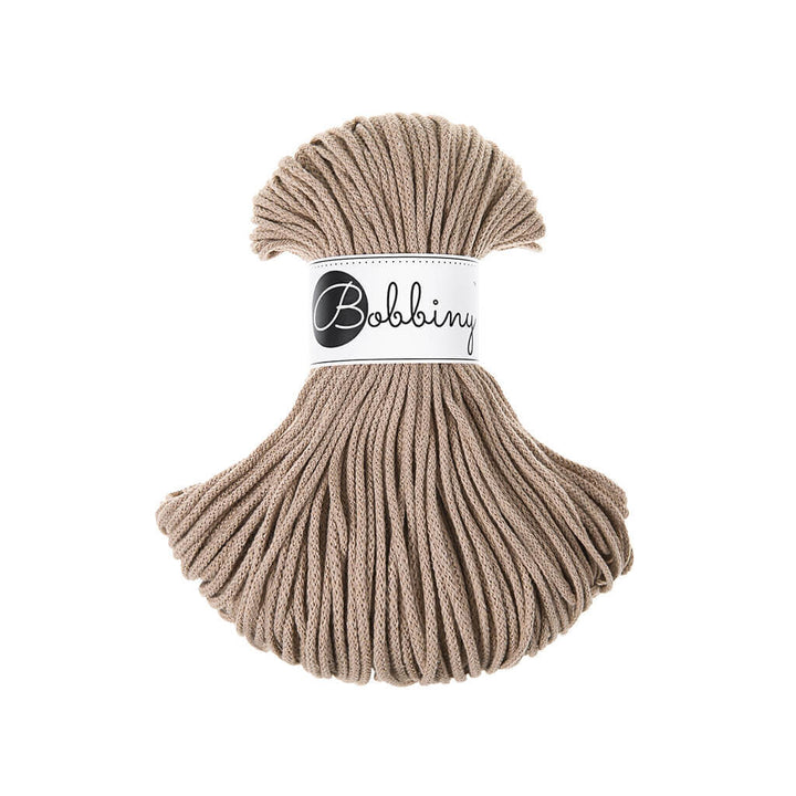 Bobbiny Makramee Sand Bobbiny Kordel Junior 3mm x 100 m Lieblingsgarn