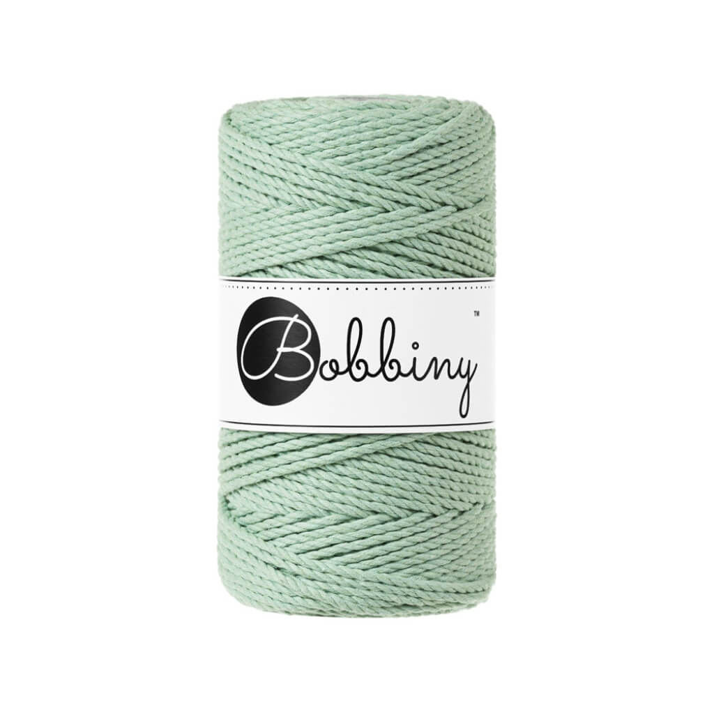 Bobbiny Aloe Bobbiny Makramee Garn 3mm gedreht Lieblingsgarn