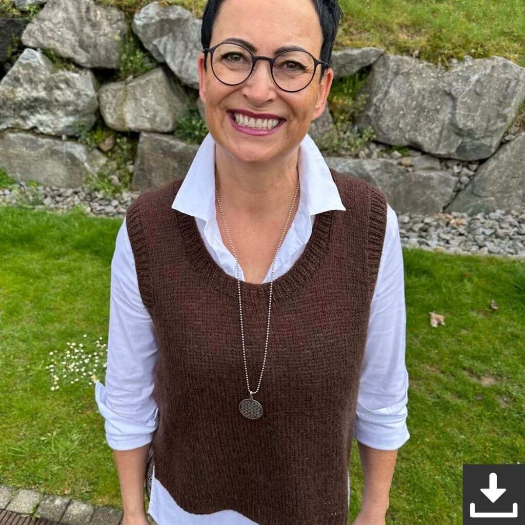 Kerstin Ritter Pullunder Arya Slipover Strickanleitung - Kerstin Ritter (PDF) bei bei bei bei bei bei bei bei Lieblingsgarn