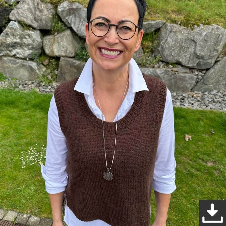Kerstin Ritter Pullunder Arya Slipover Strickanleitung - Kerstin Ritter (PDF) bei bei bei bei bei bei bei bei Lieblingsgarn