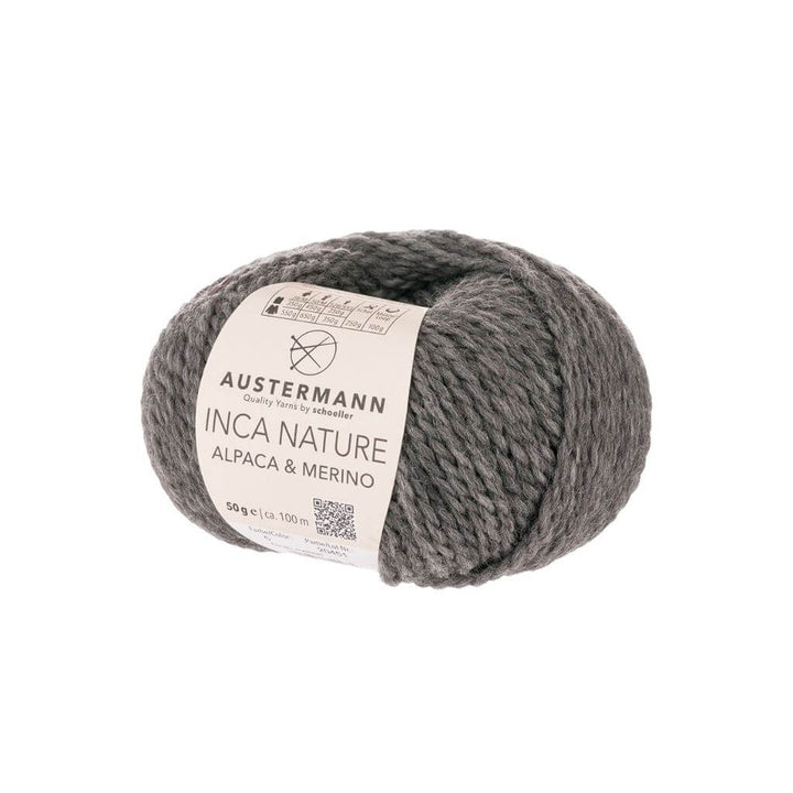Austermann 5 - grau mel. Austermann Inca Nature Lieblingsgarn