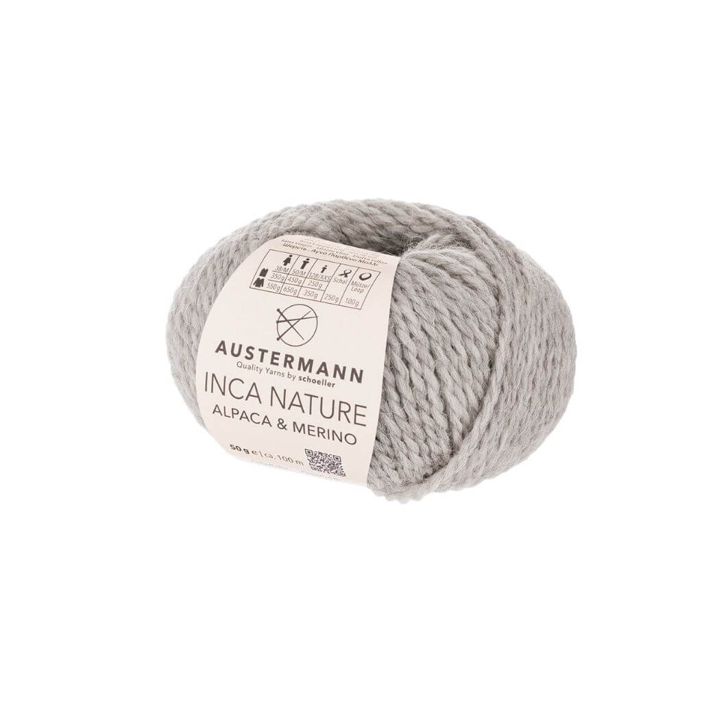 Austermann 6 - silber mel. Austermann Inca Nature Lieblingsgarn