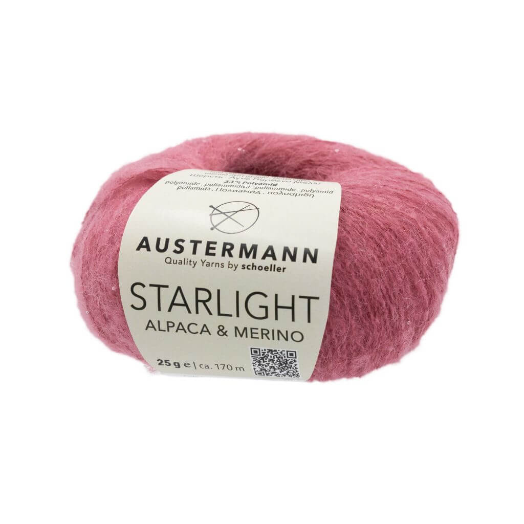 Austermann Starlight, Farbe 2 Wüstenrose – Alpaka, Merino und Synthetik bei Lieblingsgarn