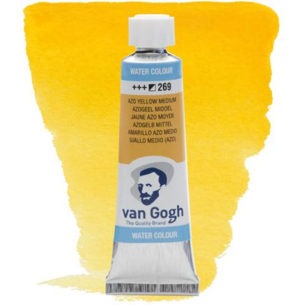 Lieblingsgarn Azogelb mittel-269 Van Gogh Aquarellfarben Lieblingsgarn