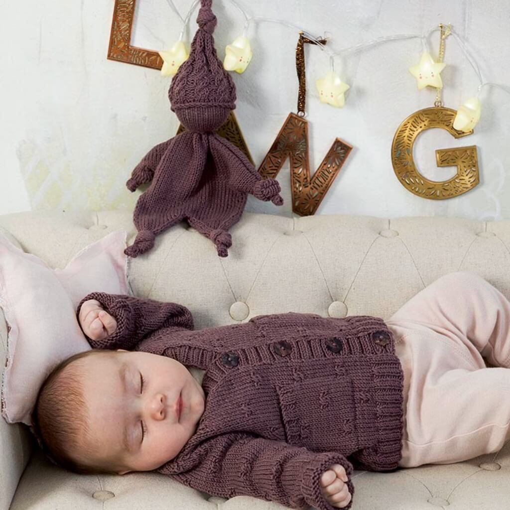 Lang Yarns Pattern Schnuffeltuch Knotenmann Strickanleitung - Lang Yarns (PDF) bei bei bei bei bei bei bei bei Lieblingsgarn
