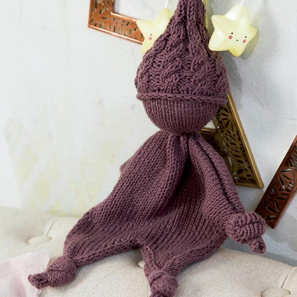 Lang Yarns Pattern Schnuffeltuch Knotenmann Strickanleitung - Lang Yarns (PDF) bei bei bei bei bei bei bei bei Lieblingsgarn