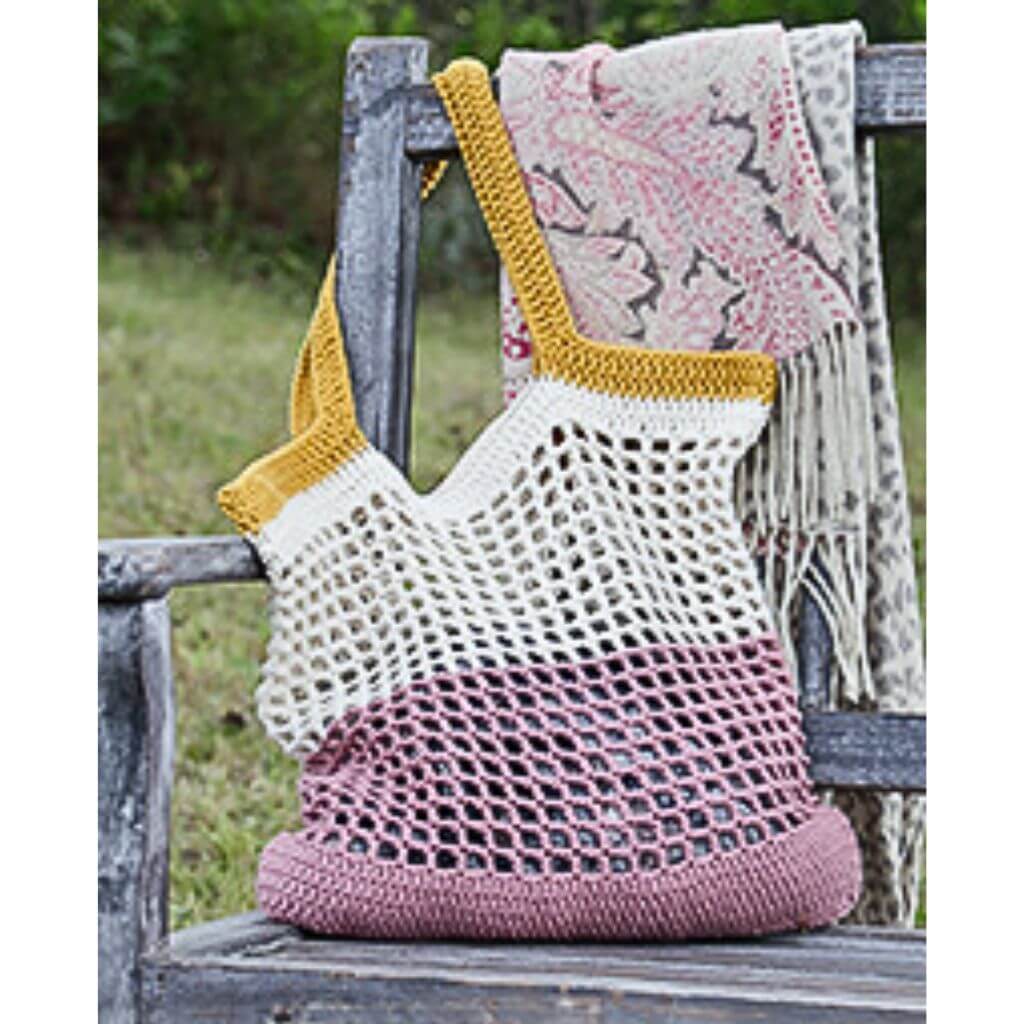Drops Design Pattern Tasche Back to the Beach Häkelset - Drops (PDF) Lieblingsgarn