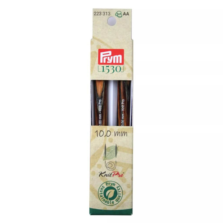 Prym 12,8 / 10 Prym Rundstricknadelspitzen Natural Lieblingsgarn