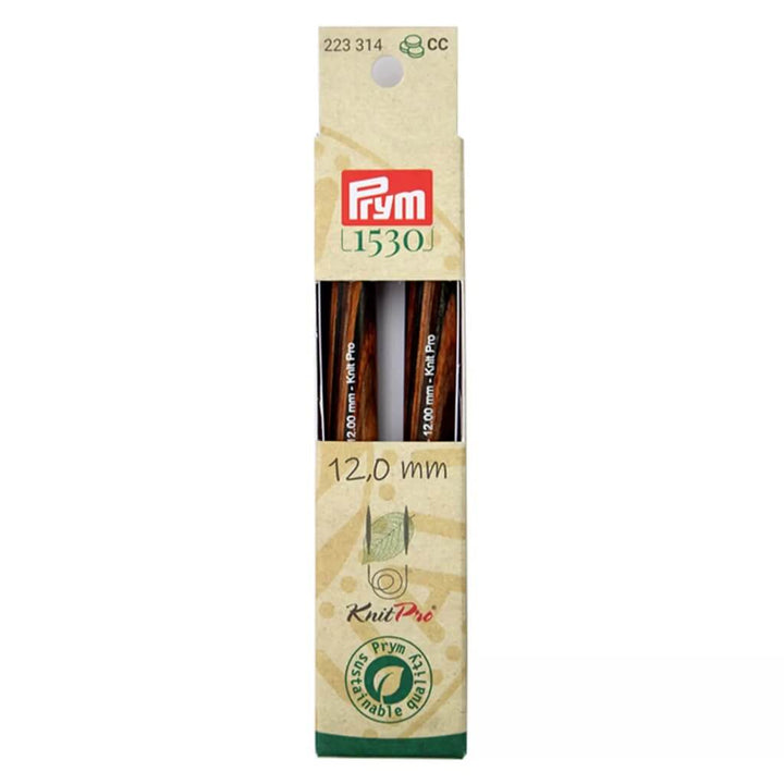 Prym 12,8 / 12 Prym Rundstricknadelspitzen Natural Lieblingsgarn