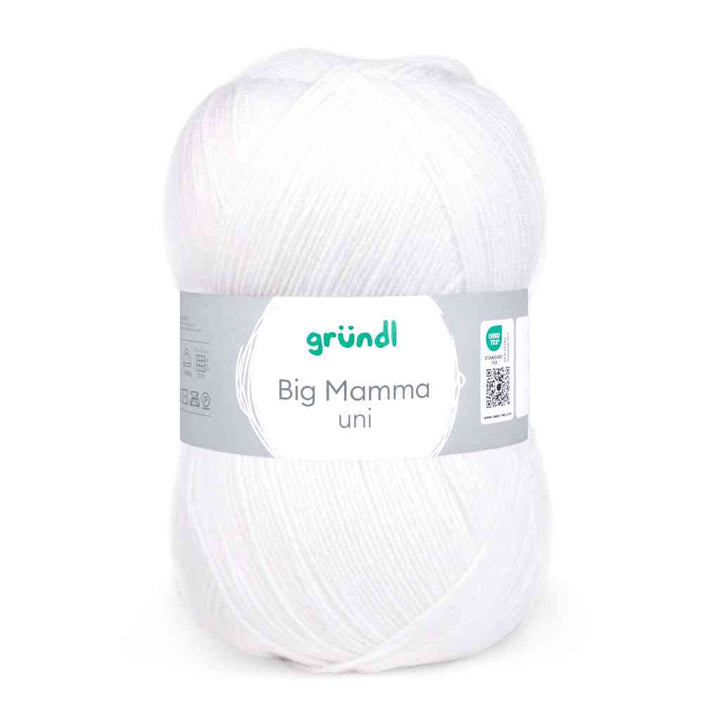 Gründl 131 -weiß Gründl Big Mamma Uni 400g Lieblingsgarn