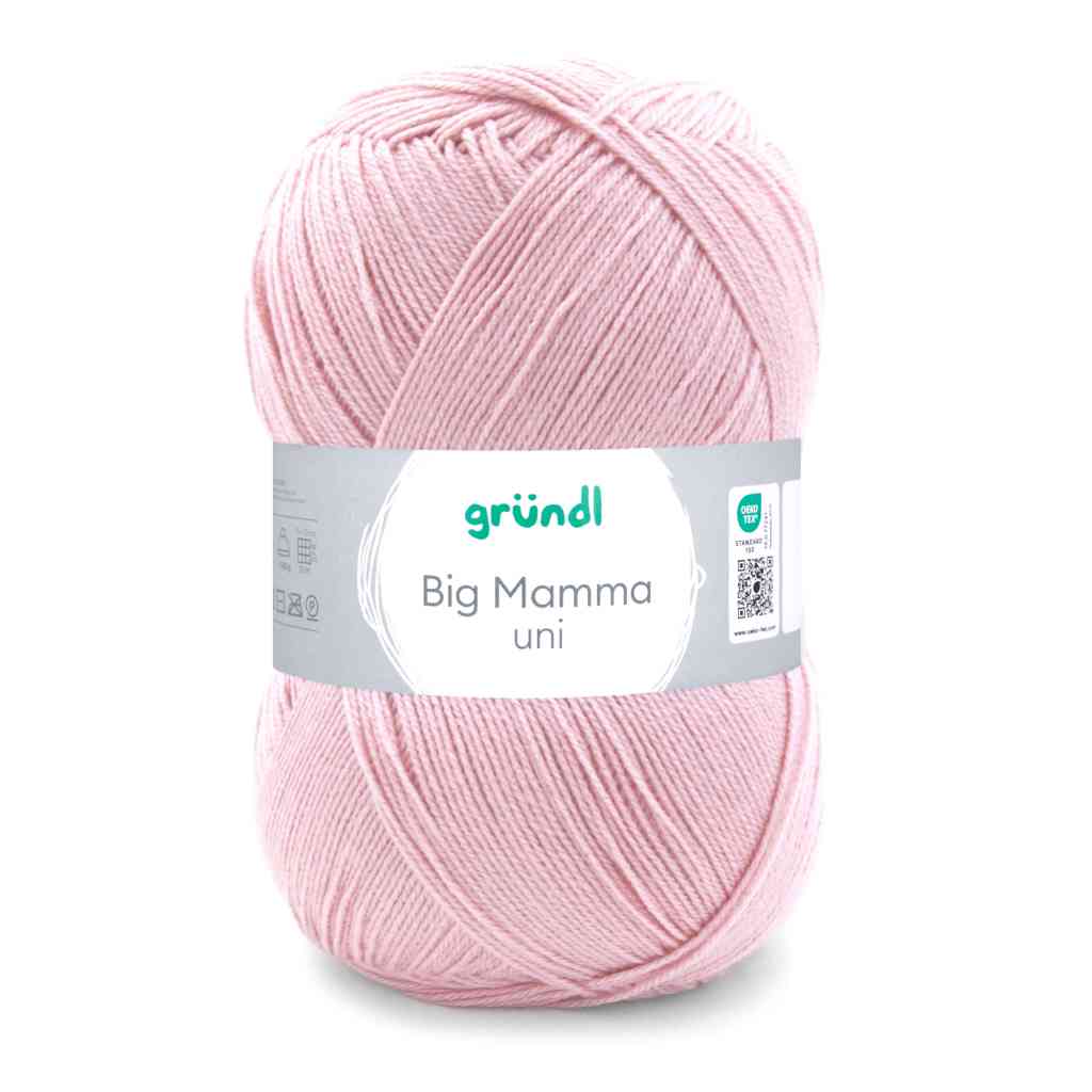 Gründl 132 -rosa Gründl Big Mamma Uni 400g Lieblingsgarn
