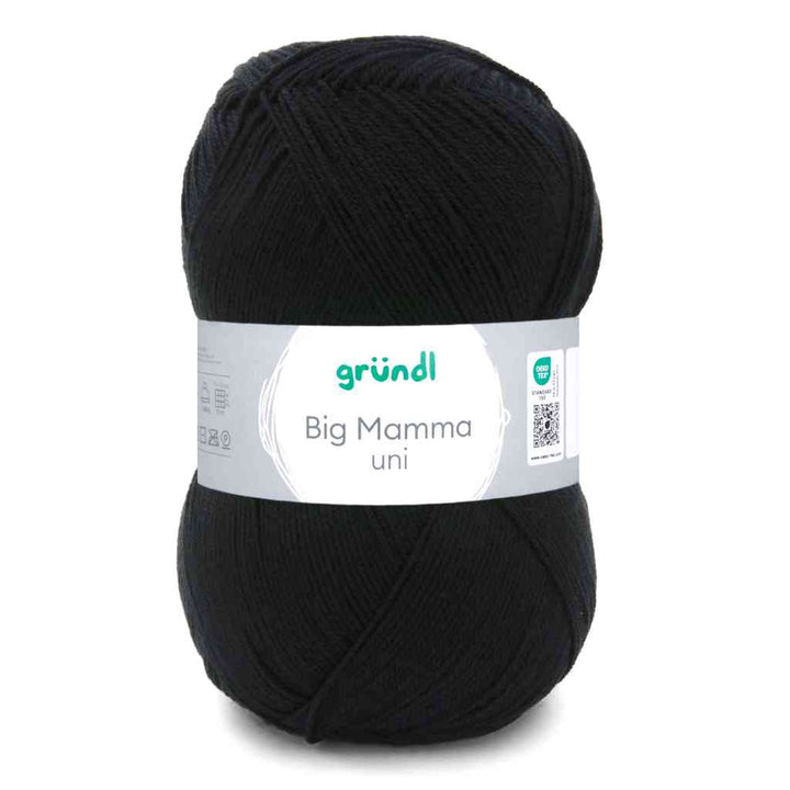 Gründl 146 -schwarz Gründl Big Mamma Uni 400g Lieblingsgarn