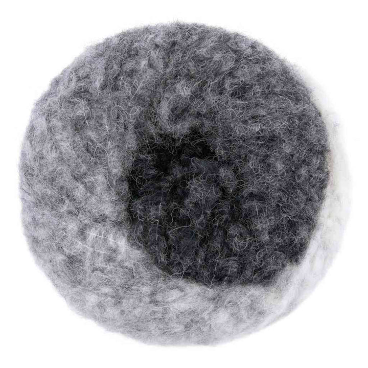 Gründl Dolce Alpaca Degradé, Farbe 01  schwarz grau wollweiß – Alpaka, Merino und Synthetik bei Lieblingsgarn