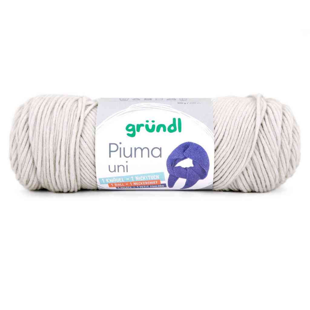 Gründl 19 -creme Gründl Piuma Wolle Lieblingsgarn