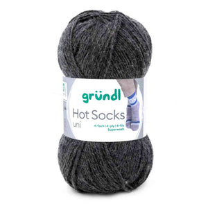 Gründl Hot Socks uni 50 Sockenwolle