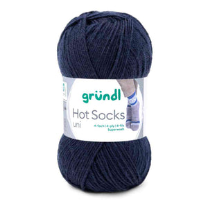 Gründl Hot Socks uni 50 Sockenwolle