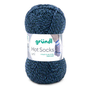 Gründl Hot Socks uni 50 Sockenwolle
