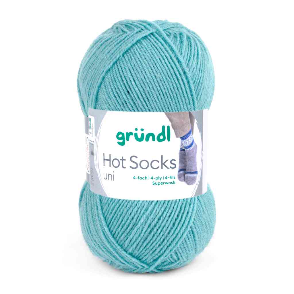 Gründl Gründl Hot Socks uni 50 Sockenwolle Lieblingsgarn