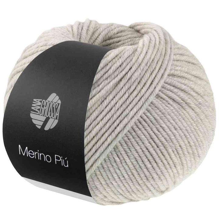 Lana Grossa 25 - Hellgrau Lana Grossa Merino Piú Lieblingsgarn