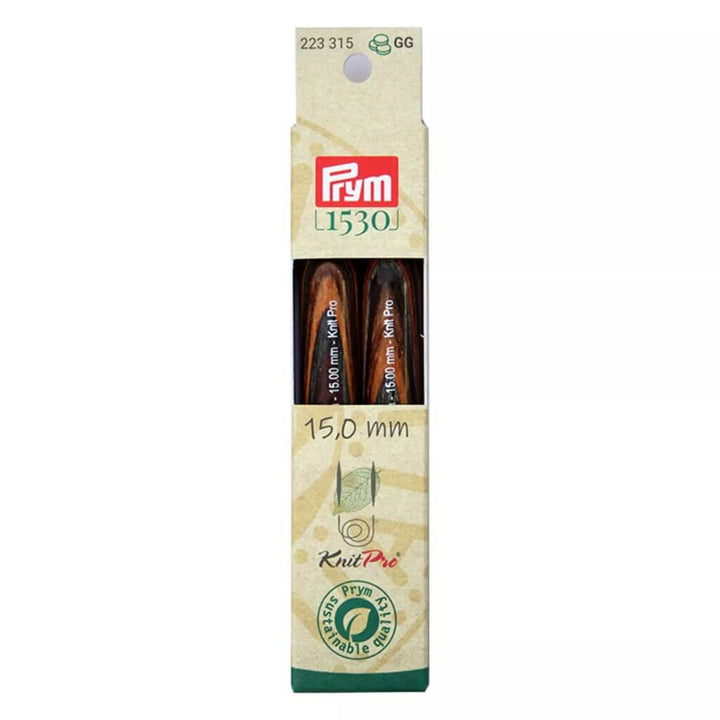 Prym 12,8 / 15 Prym Rundstricknadelspitzen Natural Lieblingsgarn