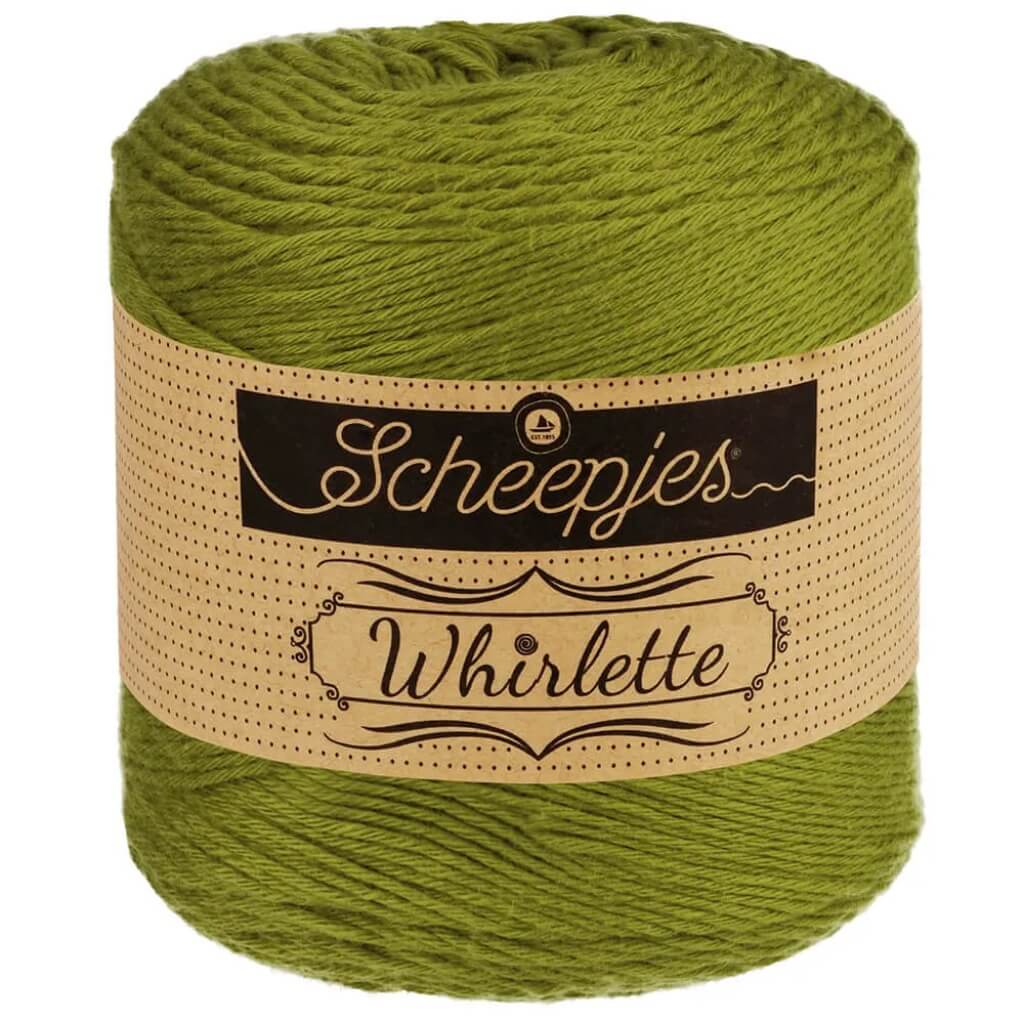 Scheepjes 882 Tangy Olive Scheepjes Whirlette Lieblingsgarn