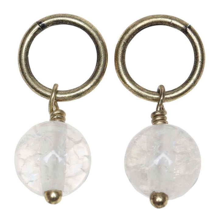 Go Handmade Crystal, Antique Go Handmade Maschenmarkierer mit Edelstein Lieblingsgarn