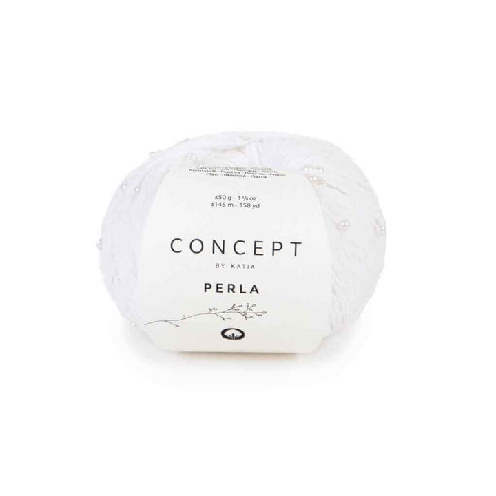 Fil Katia, S.A. 100 - Weiß Katia Concept Perla Lieblingsgarn