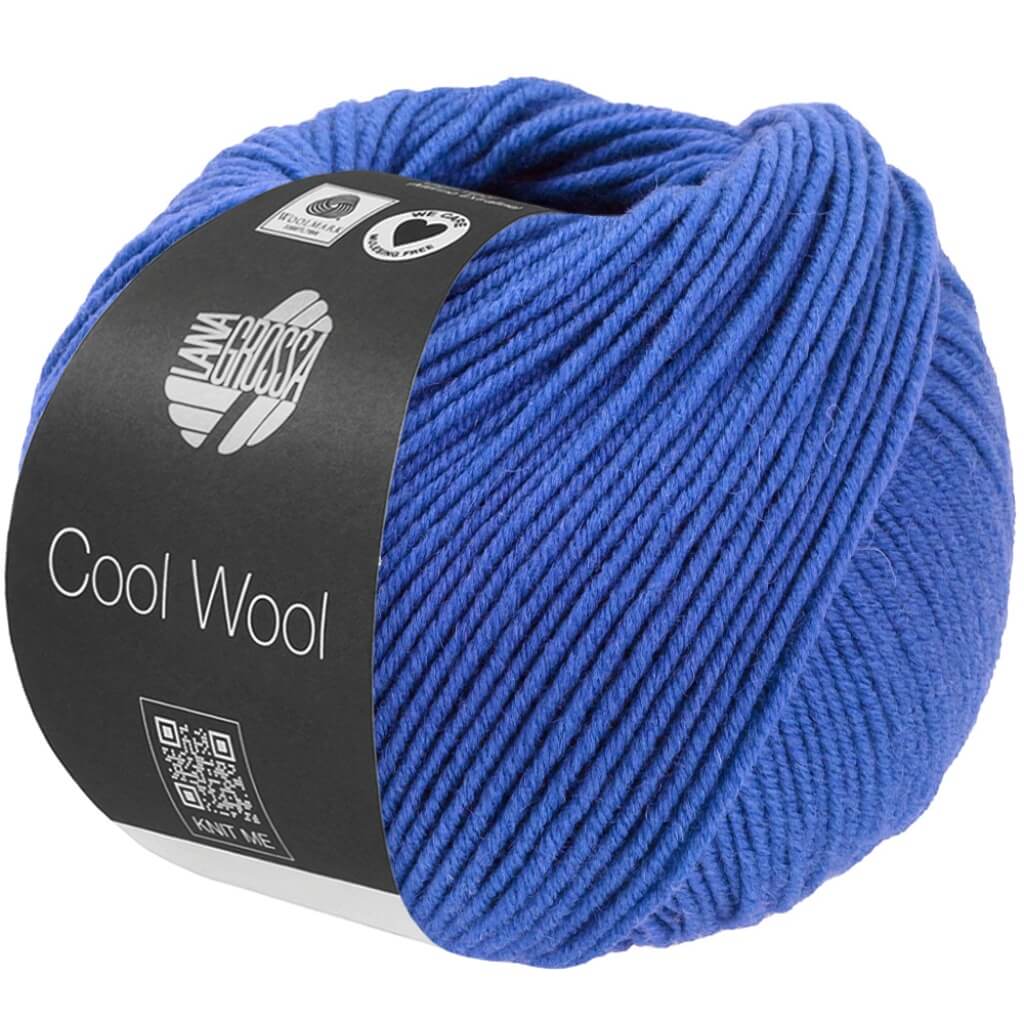 Lana Grossa Cool Wool Mélange, Farbe 1503 Blau meliert – Schurwolle bei Lieblingsgarn